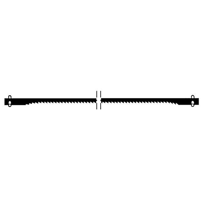 Scroll saw blades for DSH/E, 18 TPI, 12 pcs.