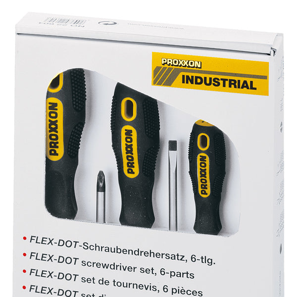 FLEX-DOT 6-piece screwdriver set