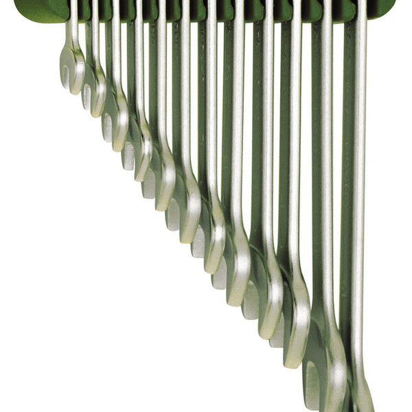 SlimLine combination spanner set in holder