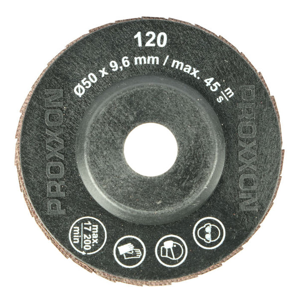 Diamond-coated flap discs for LHW/E and LHW/A, diameter 50mm, 120 grit, 2 pcs.