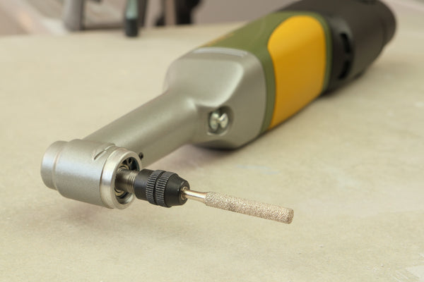 Diamond-coated grinding bits, cylinder, diameter 5mm, 2 pcs.