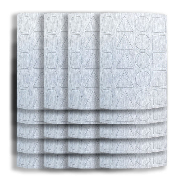 Sandpaper for PS 12, 3 sheets 180 grit, 20 pads