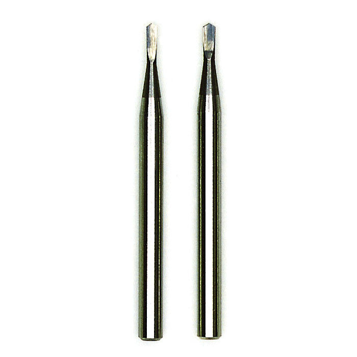 Tungsten carbide micro drills # 56 & # 60, 2 pcs. (Ø 1/32" & 3/64")