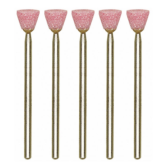 Aluminum-oxide mounted points inverted cone, 5 pcs.
