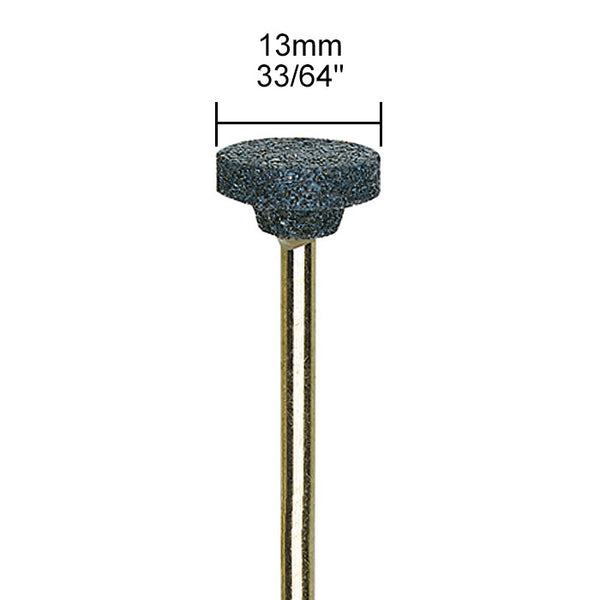 Corundum grinding bits, wheel shape, 3 pcs. PROXXON Inc